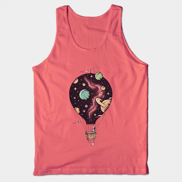 Interstellar Journey Tank Top by enkeldika2